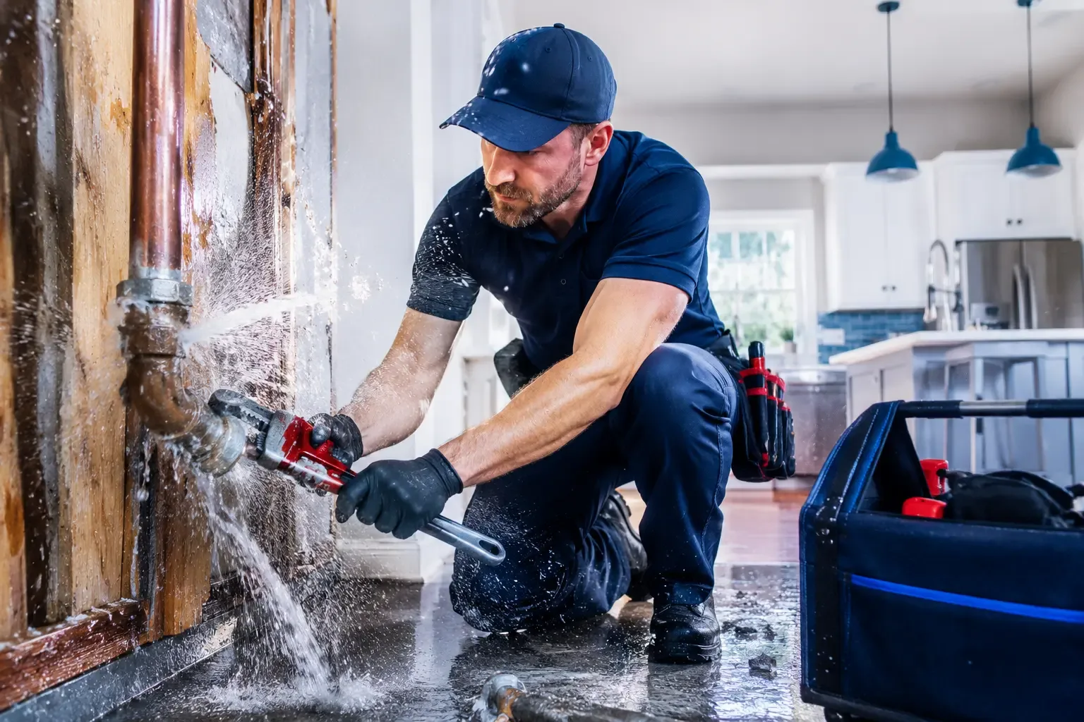 Local emergency pipe repair professionals in Snyder, OK